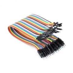 JUMPER KABLO 30CM ERKEK-ERKEK 40'LI