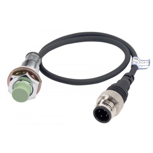 PRWT12-4XO 4mm NA 24VDC Silindir Gövdeli kablo Konektörlü  Endüktif Sensör POLARİTESİZ
