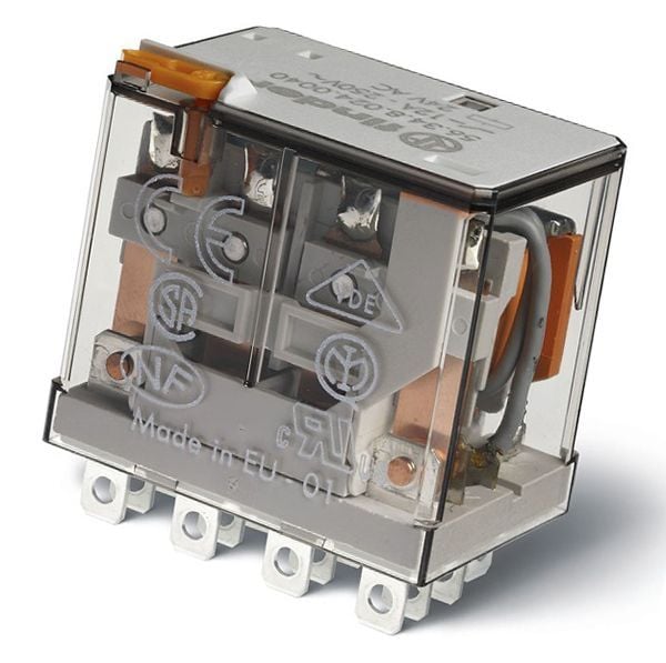 56.34.8.230.0040 Soket Tipi; AgNi; 4CO 12A 230V AC