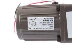 230V AC 50Hz 0.15A 4-10W 1250r/min Çap 60mm Redüktörlü Motor