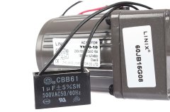 230V AC 50Hz 0.15A 4-10W 1250r/min Çap 60mm Redüktörlü Motor