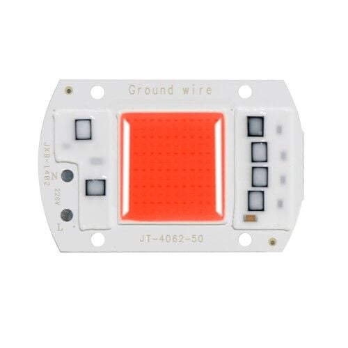 220V 50W Bitki Büyütme Ledi Klemensli