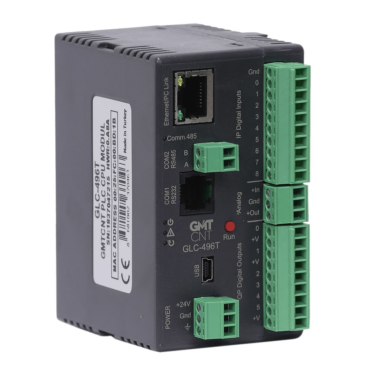 GMTCNT GLC-496 Serisi PLC CPU Modülü 496R Serisi