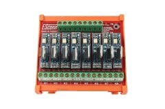 ESconn SST16-245RTS 16 Kanal 24v dc 5A SSR Röle Kartı 8 Kanal
