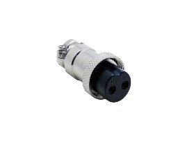 2 Pin Dişi Kablo Tipi Mikrofon Fiş