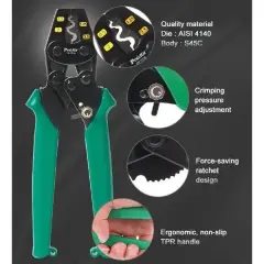 Proskit CP-151A Terminal Pabuç Sıkma Pensesi