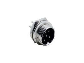 6 Pin Erkek Mikrofon Şase Fiş
