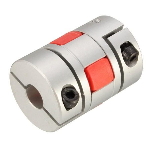10-10mm Delik, 20mm Gövde Çaplı 28mm Uzunlukta Alüminyum Puflex Kaplin