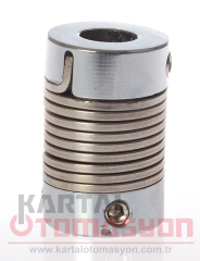 10-10mm Delik, 22mm Gövde Çaplı 33mmm Uzunlukta Çelik Kaplin