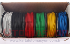 22 AWG 6x15mt Çok Damarlı Paket Montaj Kablosu