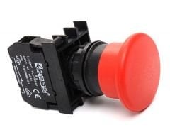 B200E 40mm Mantar Acil Stop Butonu NC