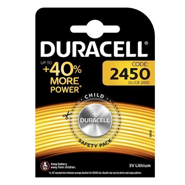 Duracell CR2450 3 Volt Lityum Pil Tek Fiyat