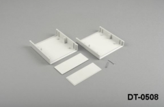 DT-0508 130x138x54 Proje Kutusu Siyah