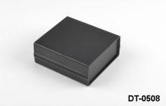 DT-0508 130x138x54 Proje Kutusu Siyah
