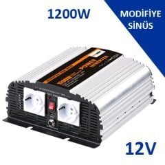 Carspa 1200w 12v Modifiye Sinüs İnverter
