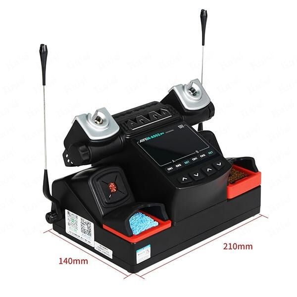 AIFEN A902 Pro Çift Kollu Dijital Lehimleme İstasyonu – 450W Profesyonel Lehimleme Sistemi