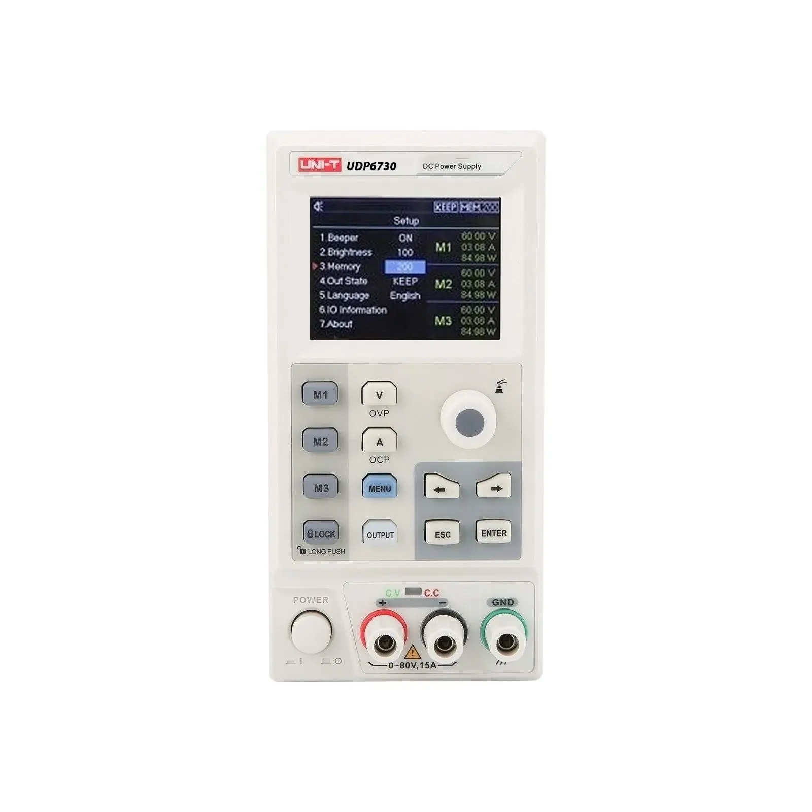 UNI-T UDP6730 0-40V 0-30A 360W Programlanabilir DC Güç Kaynağı