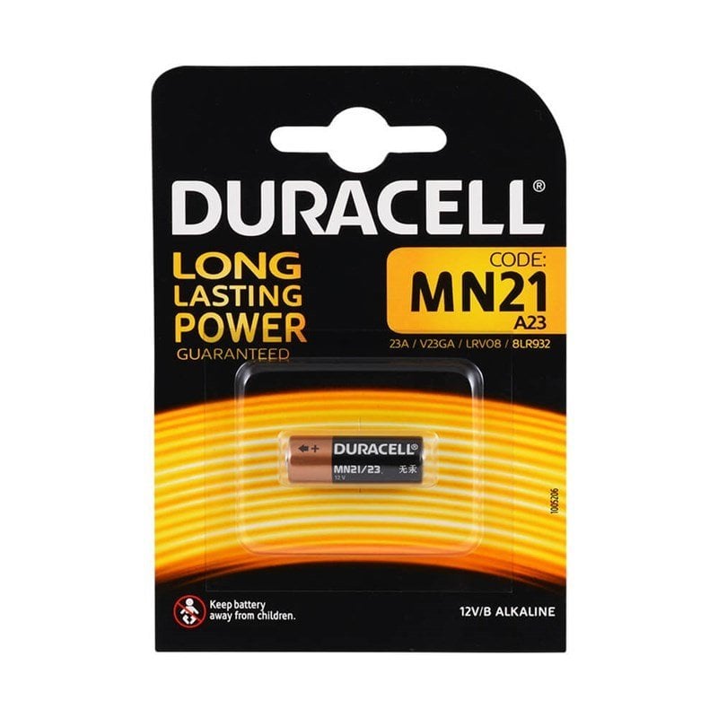 Duracell MN21 A23 Kumanda Pili 12v Tekli Blister