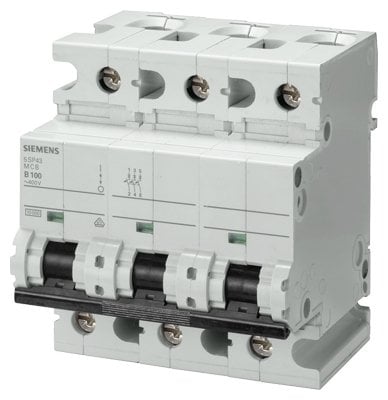 3x125A C Tipi Otomat Sigorta 5SP4392-7 SIEMENS