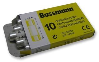 12A 10X38 Gecikmeli Normal Porselen Sigorta 10'lu Paket