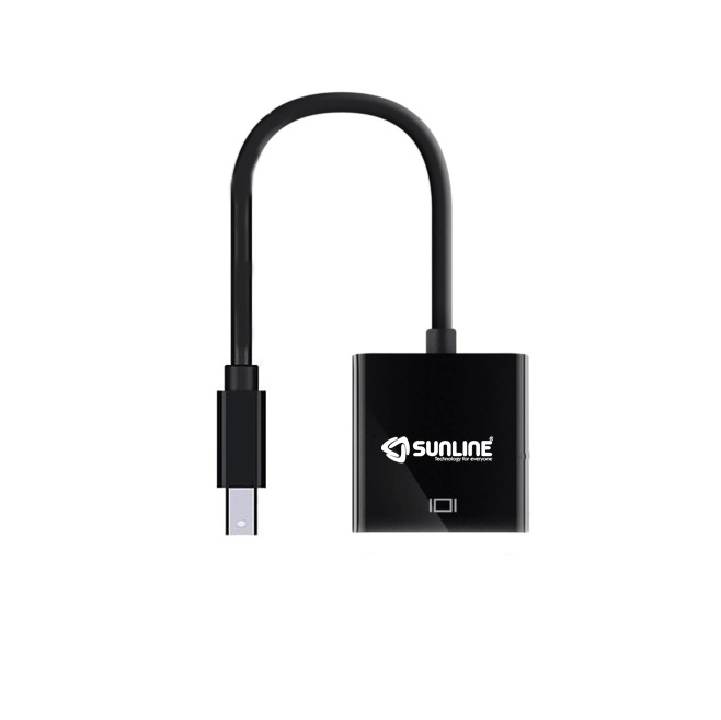Sunline 170607 Mini Displayport-DP/VGA Dönüştürücü