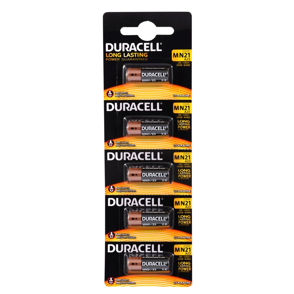 Duracell MN21 A23 23A 12V Kumanda Pili 5li