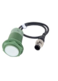 PRAWT18-5XO 5mm NA 10-24VDC Teflon Kaplı  kablo konektörlü Endüktif Sensör POLARİTESİZ