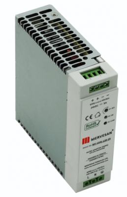 MT-NDR-120-24 Slım Ray Montajı AC/DC