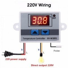 XH-W3001 AC 220V Dijital Termostat