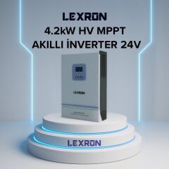LEXRON 4.2kW HV MPPT Akıllı İnverter 24V – Yüksek Verimli Solar İnverter