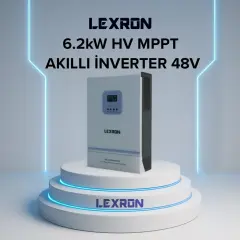 LEXRON 6.2kW HV MPPT Akıllı İnverter 48V – Yüksek Verimli Solar İnverter
