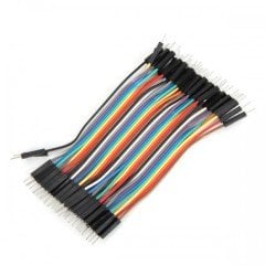 10cm 40 Pin Jumper Dupont Kablo ERKEK-ERKEK