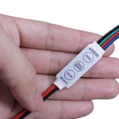 3 Buton Rgb Led Dimmer
