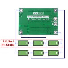 BMS 3S 40A Koruma Kartı