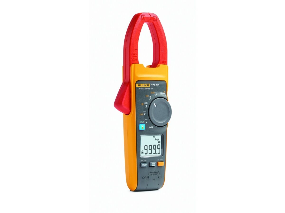 Fluke 376 FC True RMS Wireless AC/DC Pensampermetre iFlex 2500A