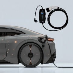 Mutlusan Chargebox 3,5 kW Taşınabilir Elektrikli Araç Şarj Cihazı 5 Metre Kablolu