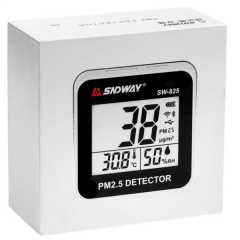 SNDWAY SW-825 PM2.5 Partikül Ölçer | Sıcaklık ve Nem Monitörü