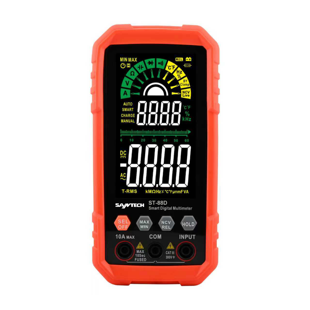 Santech ST-88D 6000 Sayım True RMS Otomatik Dijital Multimetre