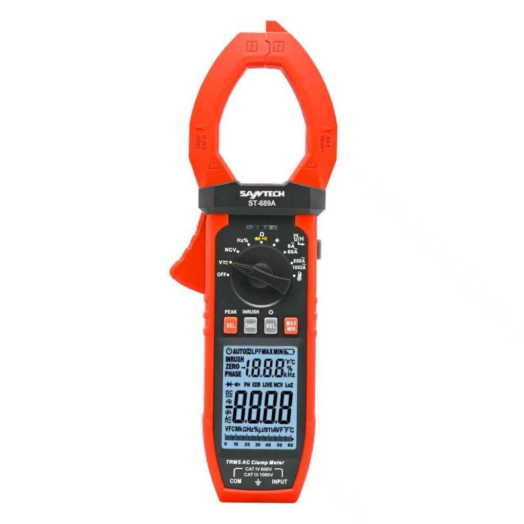 Santech ST-689A 1000A AC 1000V True RMS Pensampermetre