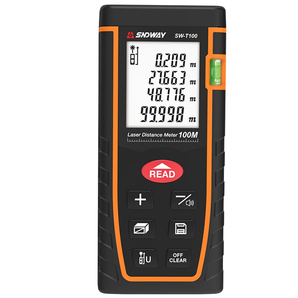 SNDWAY SW-T100 100m Lazermetre | Su Terazili Lazer Mesafe Ölçer