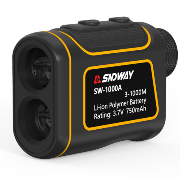 SW-1000A Profesyonel Teleskop Lazermetre 1000m | Hız Ölçer, Açı Ölçer, Şarjlı
