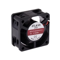 Class 50x50x10 DC Aksiyel Fan 12 Volt
