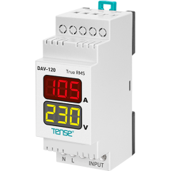 DAV-120 Direct Ampermetre ve Voltmetre – 2×3 Hane LED Display Ekranlı Akım ve Gerilim Ölçüm Cihazı