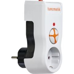 Tunçmatik Powersurge TSK19019 | 1’li Akım Korumalı Priz Siyah ve Beyaz Renk Seçenekli