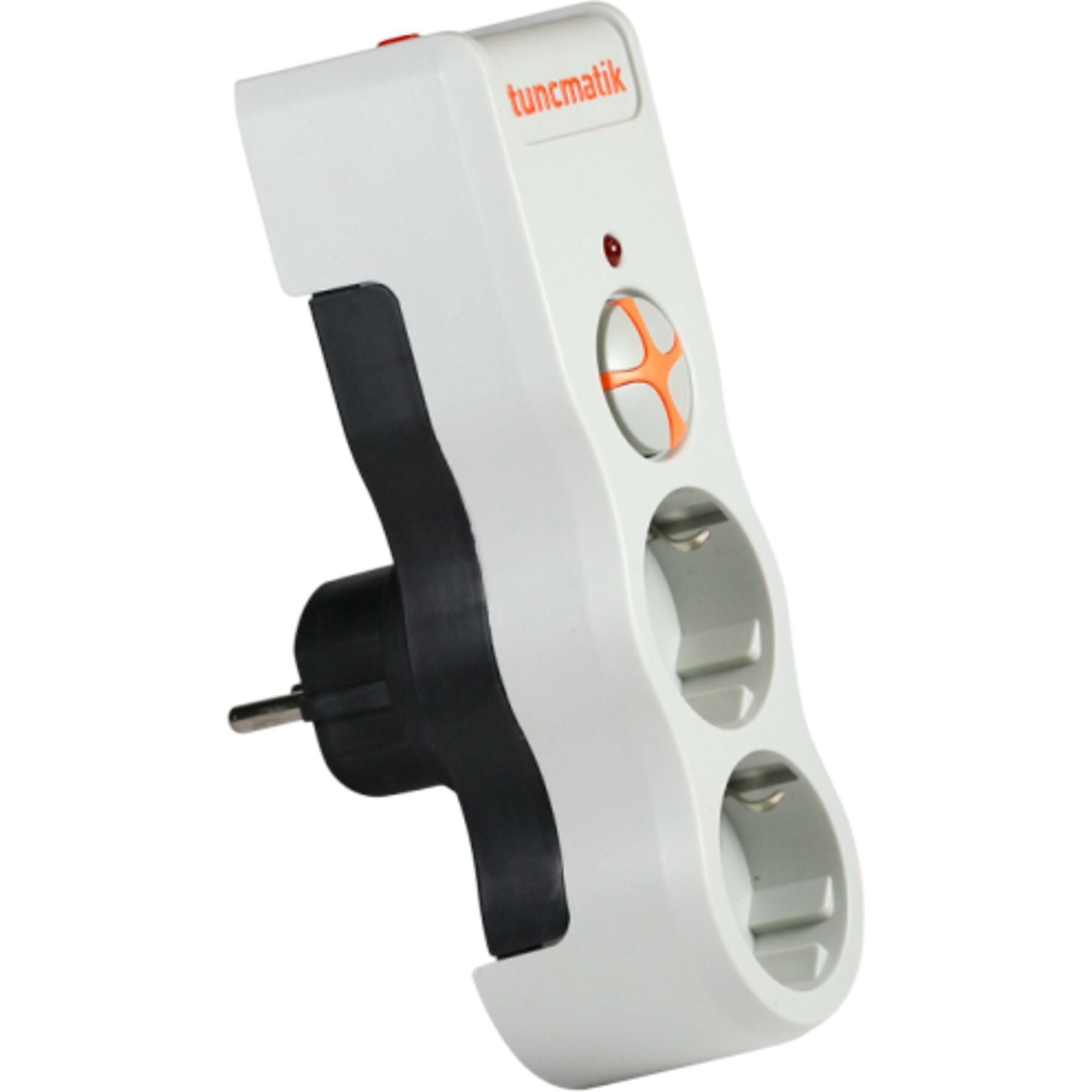 Tunçmatik Powersurge TSK19021 2’li Akım Korumalı Priz Siyah ve Beyaz Renk Seçenekli