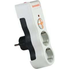 Tunçmatik Powersurge TSK19021 2’li Akım Korumalı Priz Siyah ve Beyaz Renk Seçenekli