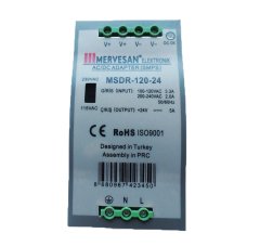120W 24V DC 5A Ray Tipi Güç Kaynağı