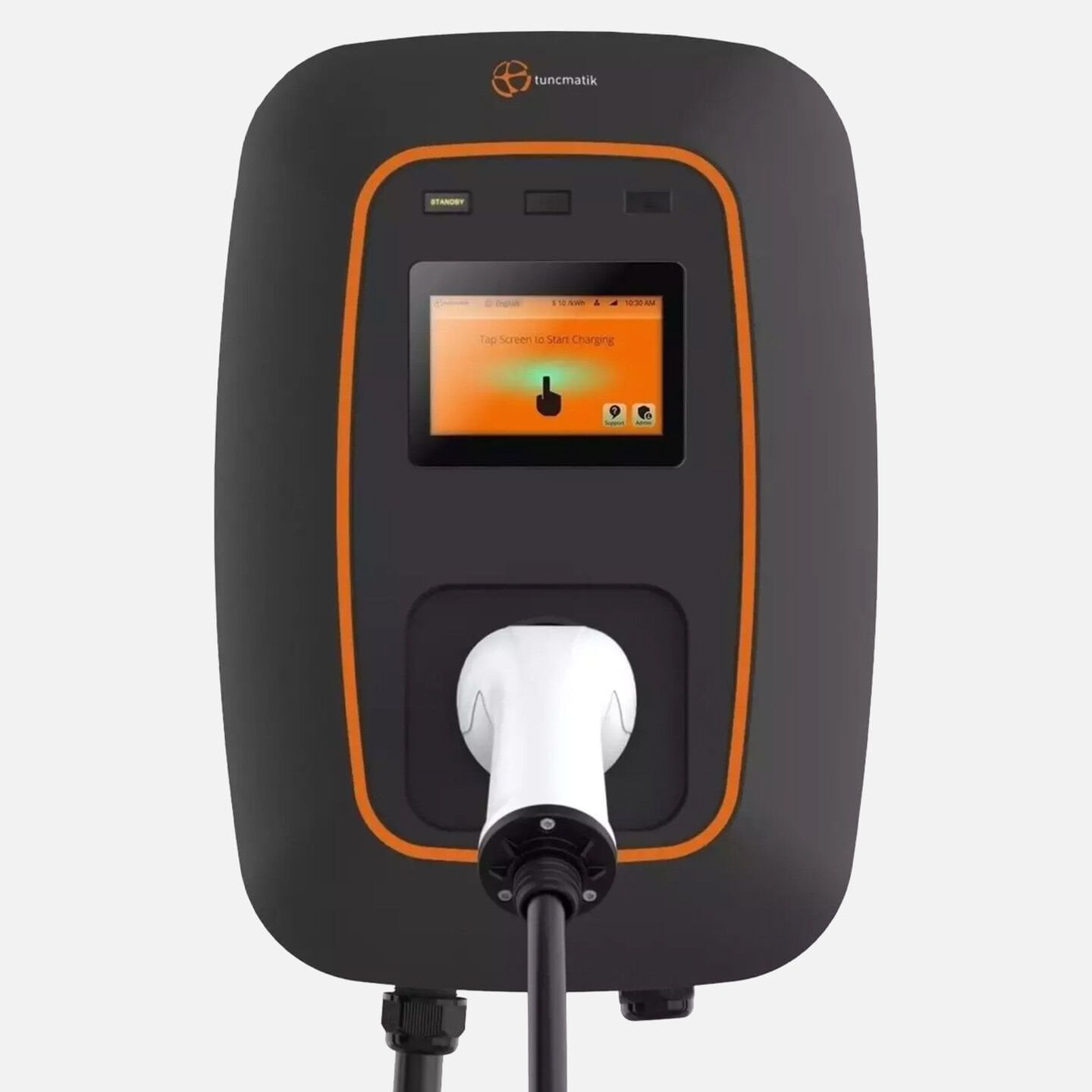 Tunçmatik My Charger 22kW Trifaze Type 2 Elektrikli Araç Şarj İstasyonu (WiFi, LCD Ekran, Ev Tipi)