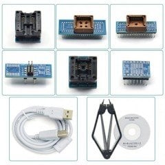 TL866A Universal USB ICSP Programlayıcı + Adaptörler
