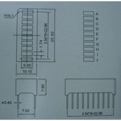 10 Segment Bar Led